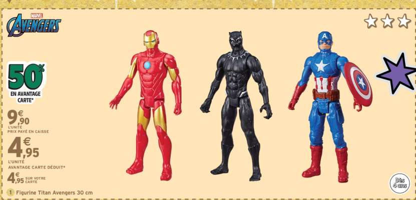 Figurine Titan Avengers 30 cm