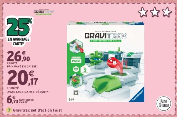 Gravitrax set d'action twist