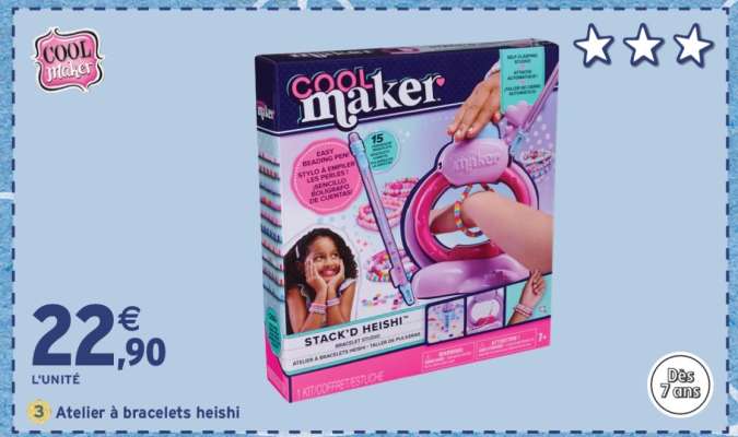 ATELIER À BRACELETS HEISHI