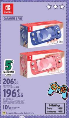 Console Nintendo Switch Lite