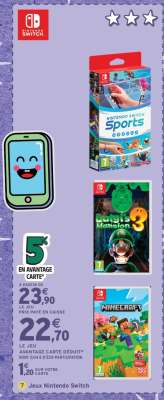 Jeux Nintendo Switch