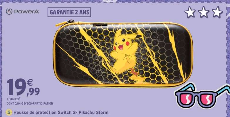 Housse de protection Switch 2- Pikachu Storm