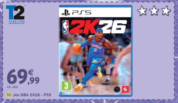 Jeu NBA 2K26 - PS5