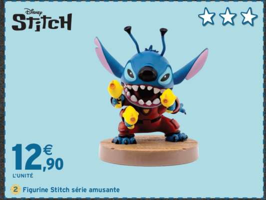 Figurine Stitch série amusante