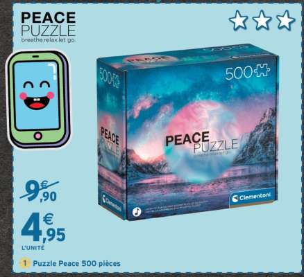 Puzzle Peace 500 pièces
