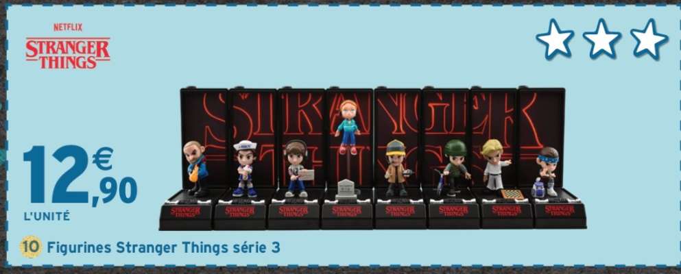 Figurines Stranger Things série 3