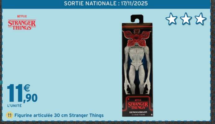 Figurine articulée 30 cm Stranger Things
