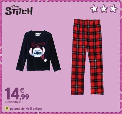 pyjama de Noël enfant