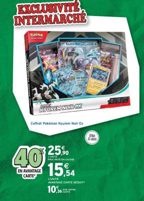 Coffret Pokémon Kyurem Noir Ex