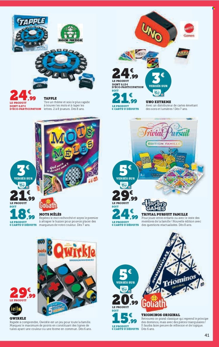 Catalogue SUPER U - 21/10/2025 - 07/12/2025. Page 41