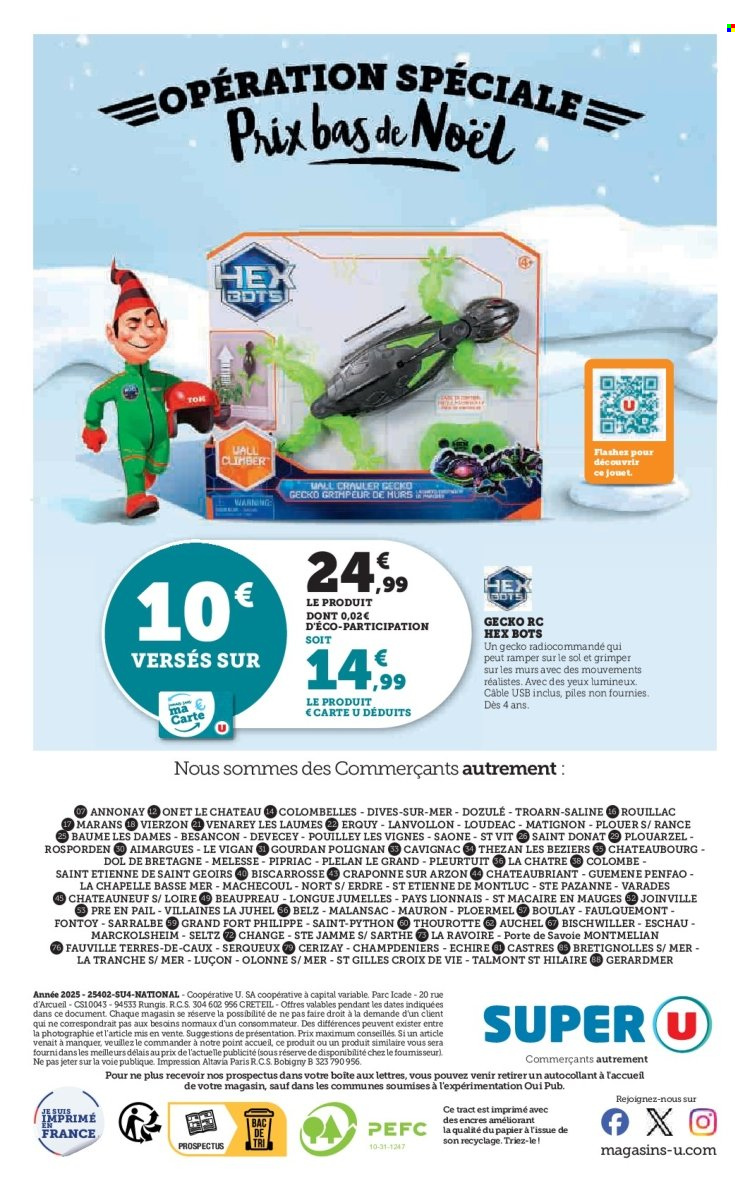 Catalogue SUPER U - 21/10/2025 - 07/12/2025. Page 52