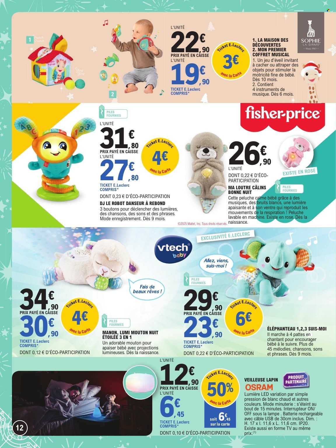 Catalogue E.Leclerc - 21/10/2025 - 06/12/2025. Page 12
