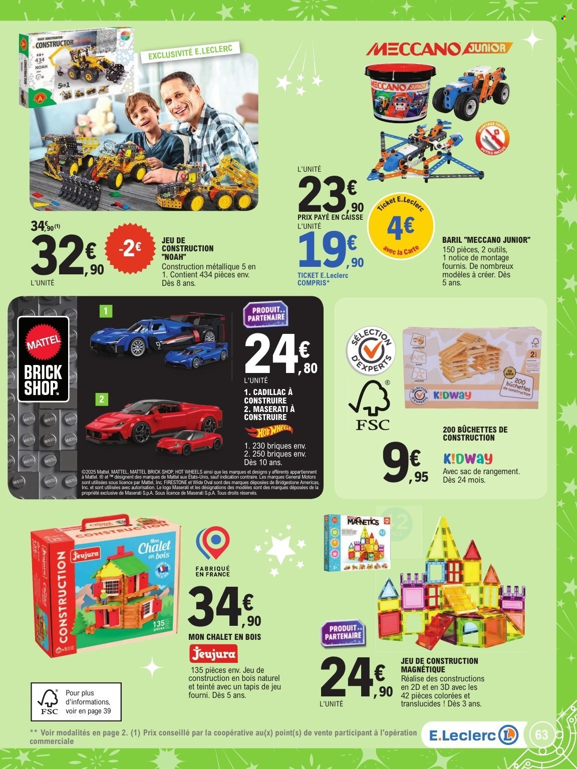 Catalogue E.Leclerc - 21/10/2025 - 06/12/2025. Page 63
