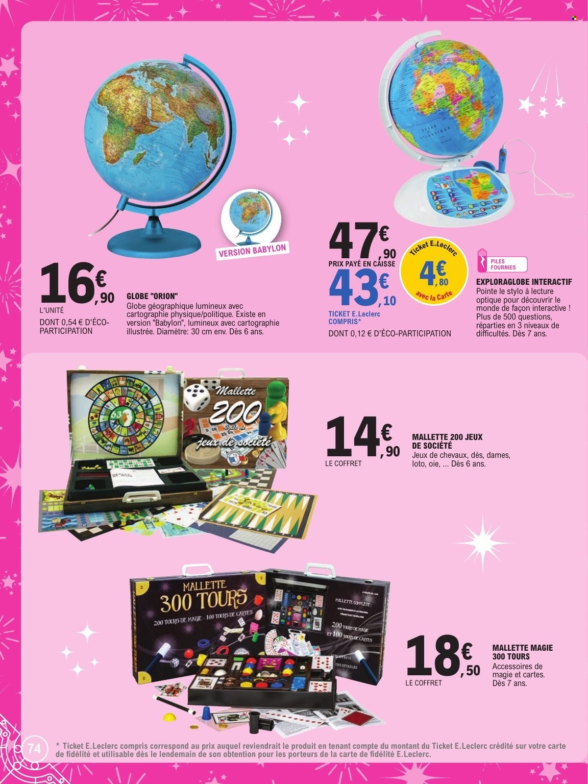 Catalogue E.Leclerc - 21/10/2025 - 06/12/2025. Page 74