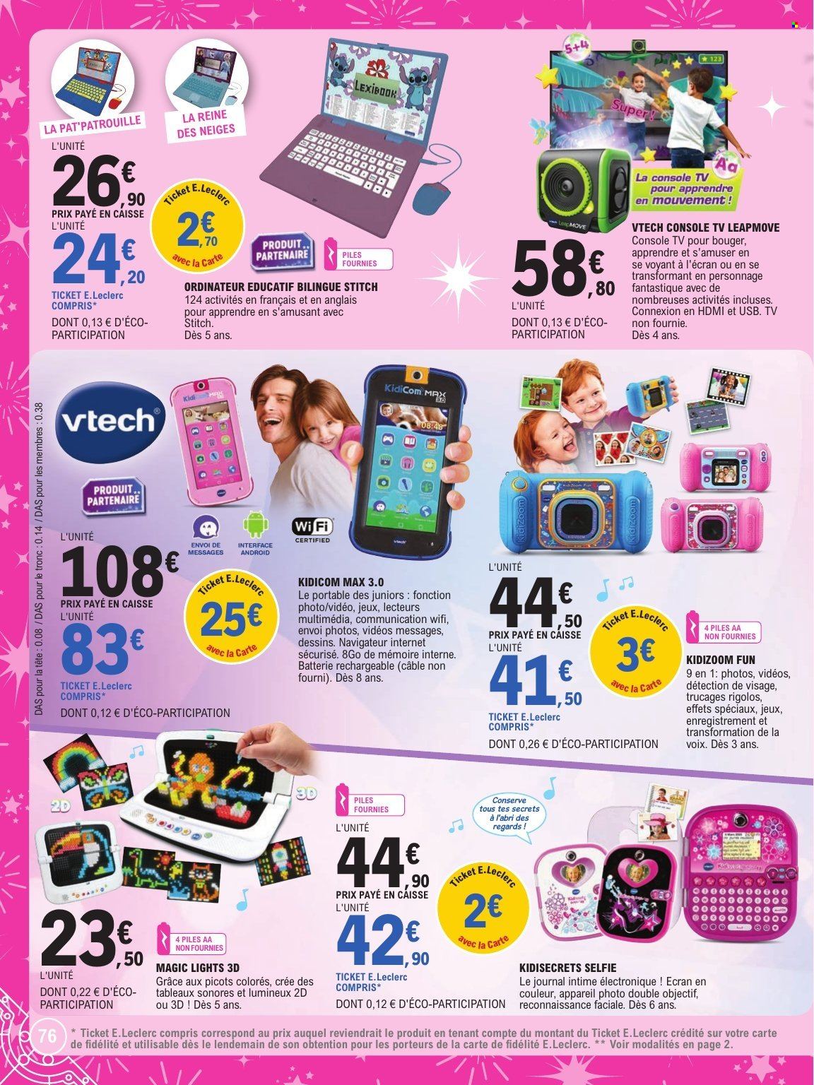 Catalogue E.Leclerc - 21/10/2025 - 06/12/2025. Page 76