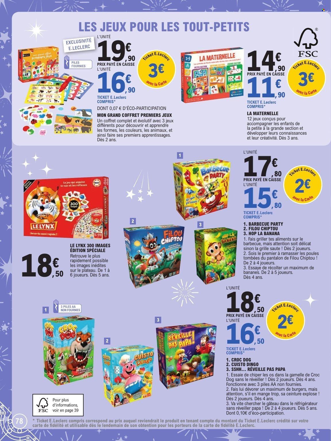 Catalogue E.Leclerc - 21/10/2025 - 06/12/2025. Page 78