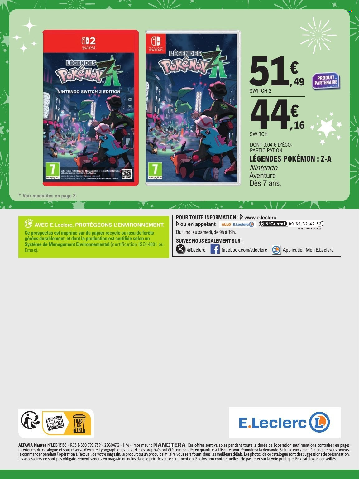 Catalogue E.Leclerc - 21/10/2025 - 06/12/2025. Page 112