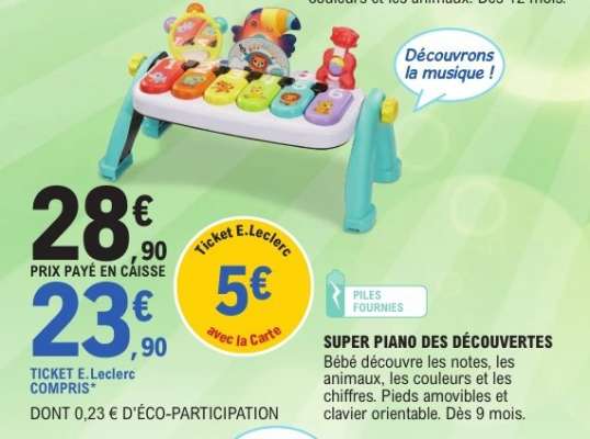 SUPER PIANO DES DÉCOUVERTES