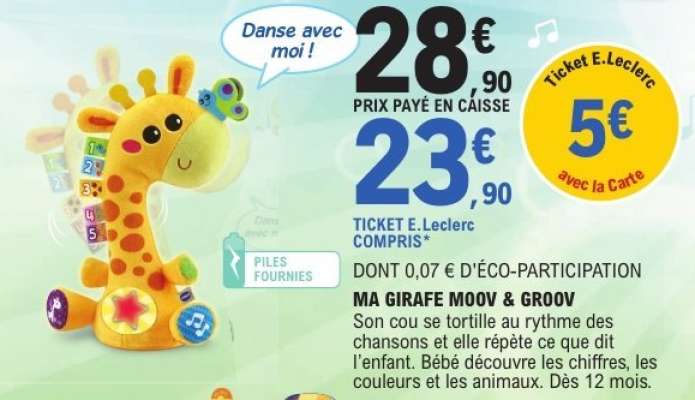 MA GIRAFE MOOV & GROOV