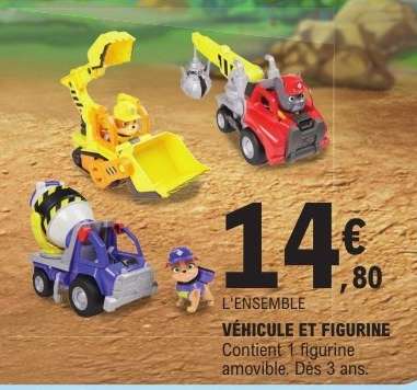 L'ENSEMBLE VÉHICULE ET FIGURINE