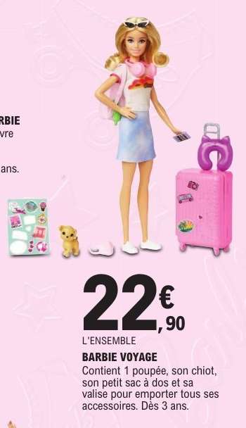 Barbie voyage