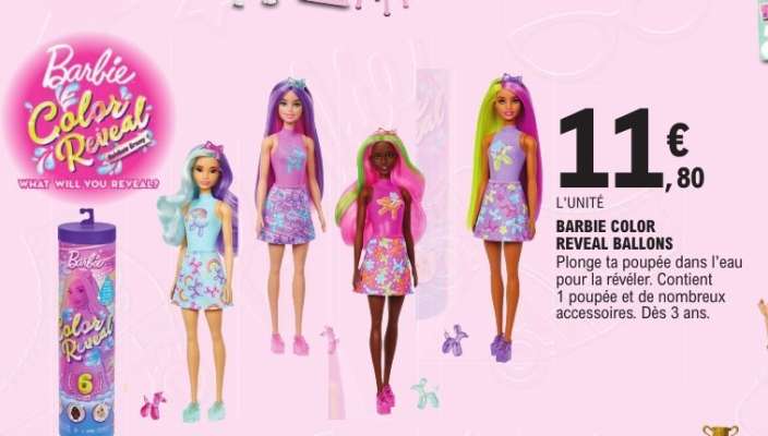 BARBIE COLOR REVEAL BALLONS