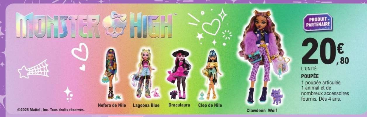 Poupée Monster High