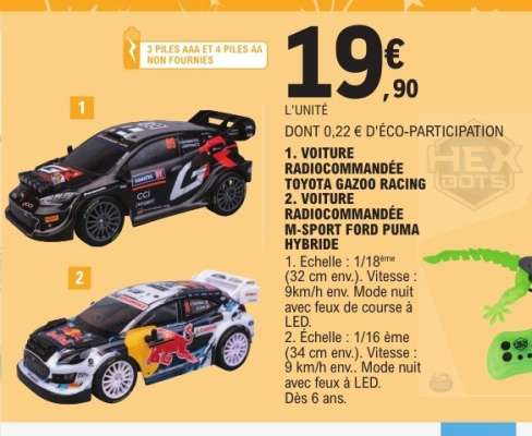 Voiture radiocommandée