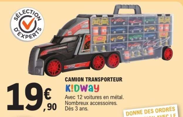 CAMION TRANSPORTEUR KIDWAY