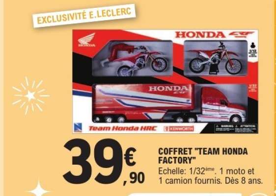 COFFRET "TEAM HONDA FACTORY"