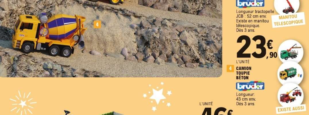 CAMION TOUPIE BÉTON