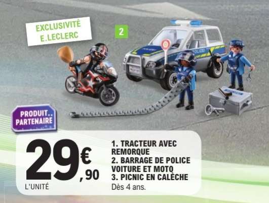 Barrage de police voiture et moto