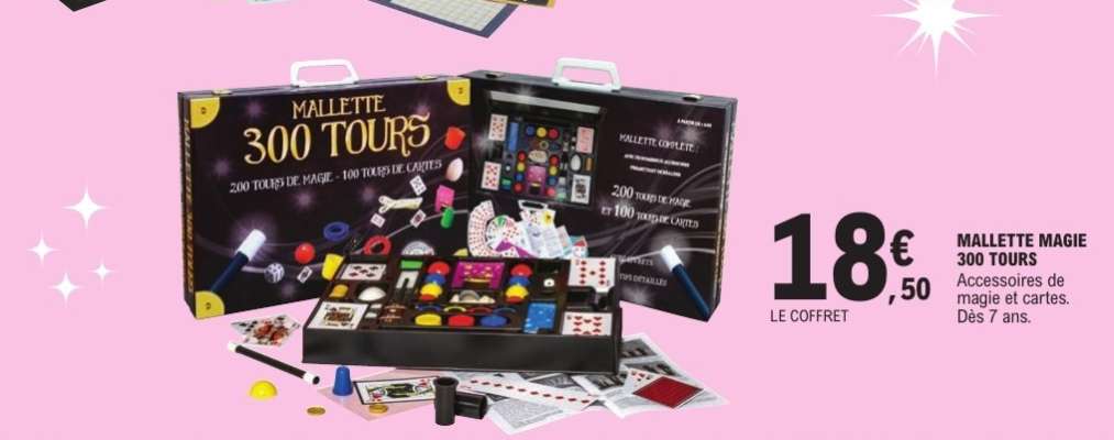 MALLETTE MAGIE 300 TOURS