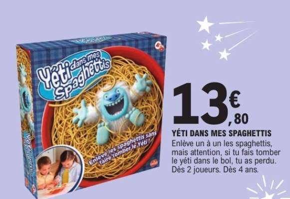 YÉTI DANS MES SPAGHETTIS