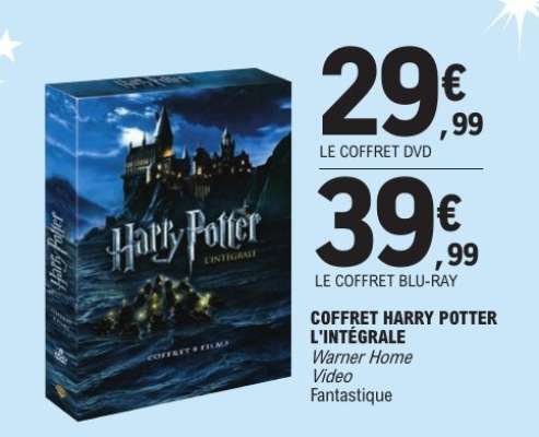 Coffret Harry Potter L'intégrale