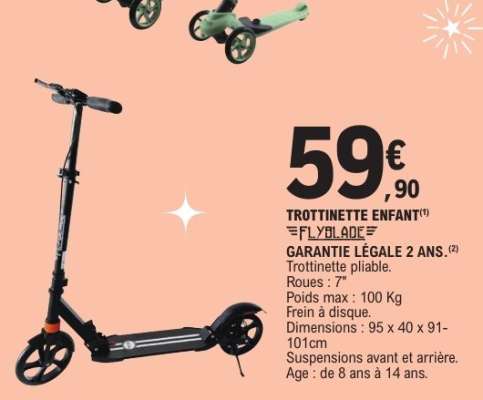 TROTTINETTE ENFANT