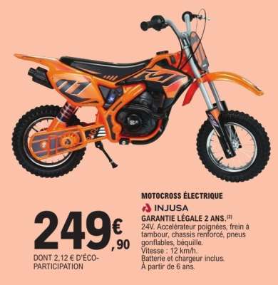 MOTOCROSS ÉLECTRIQUE