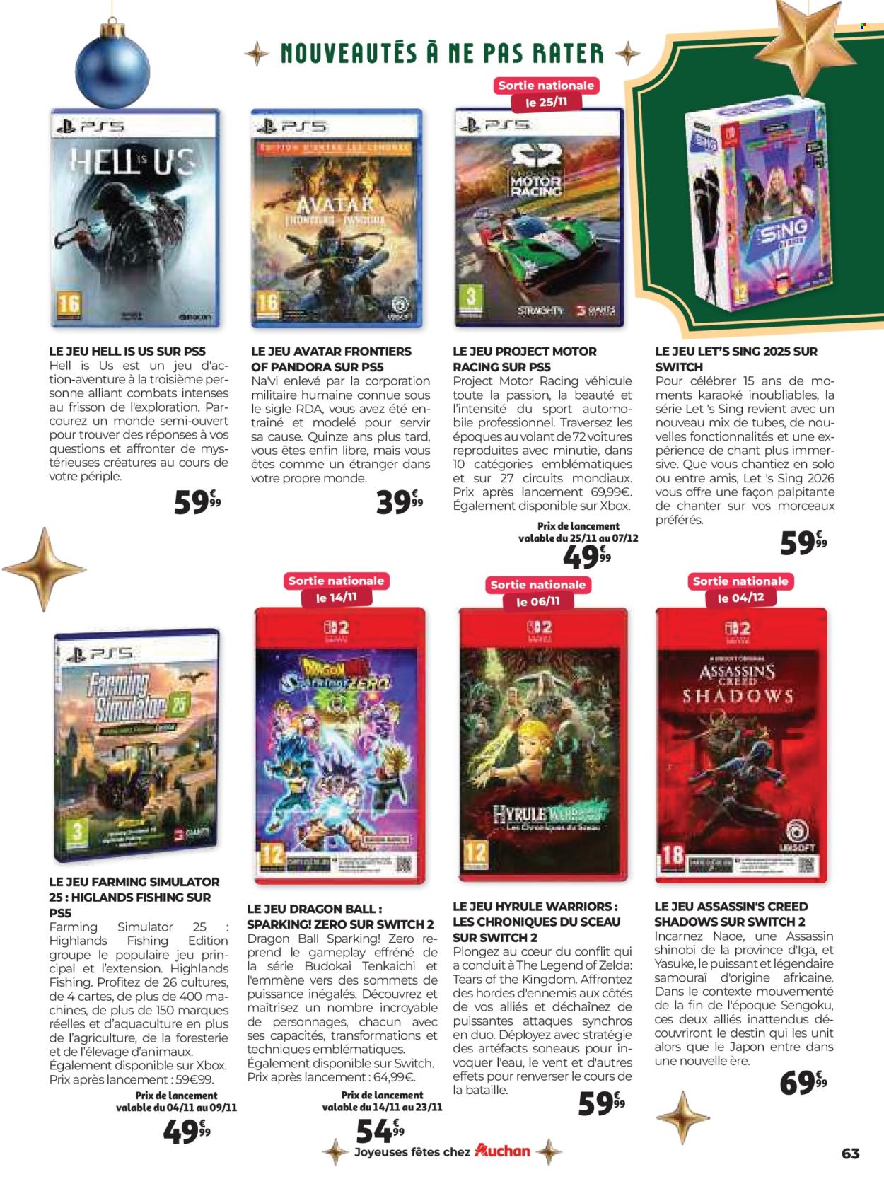 Catalogue Auchan - 05/11/2025 - 24/12/2025. Page 63