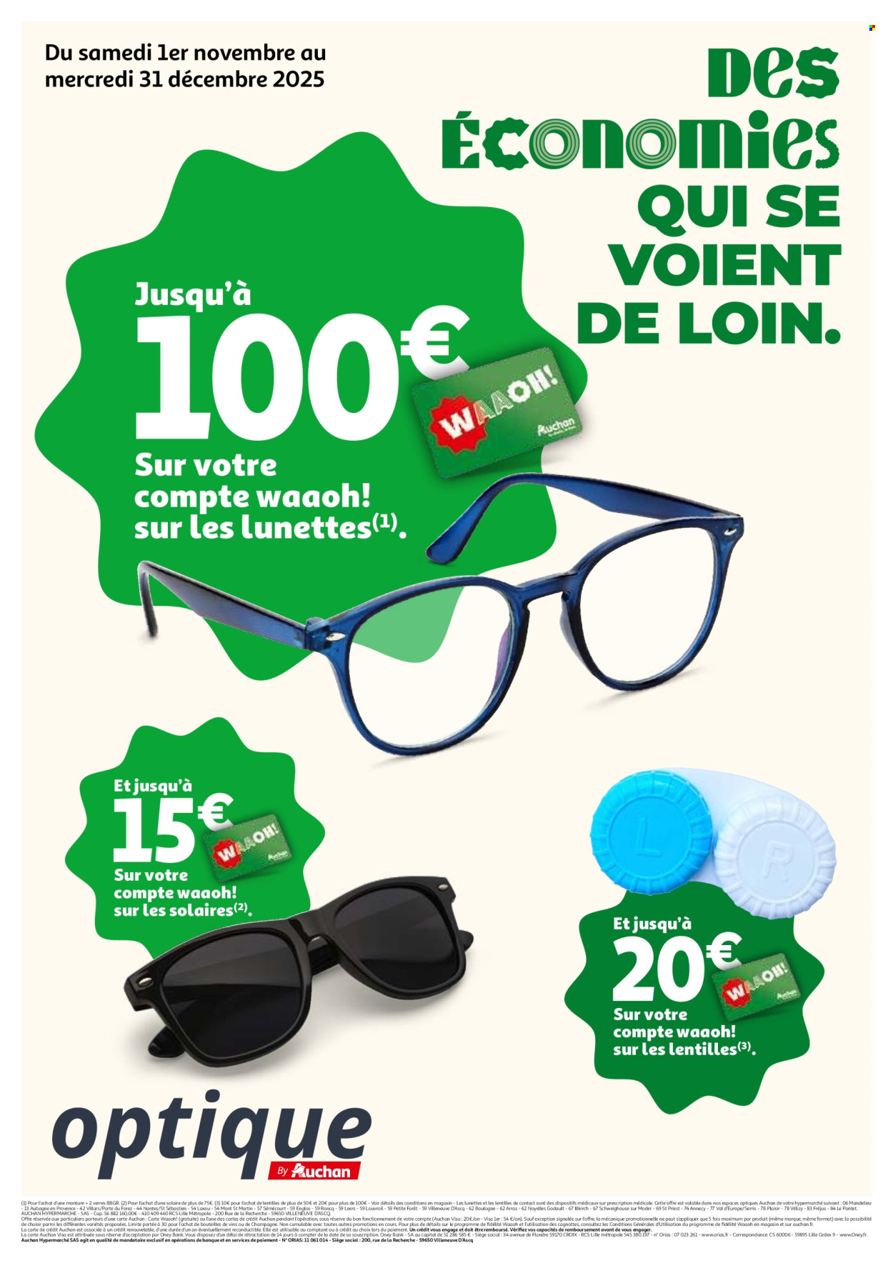 Catalogue Auchan - 01/11/2025 - 31/12/2025. Page 1