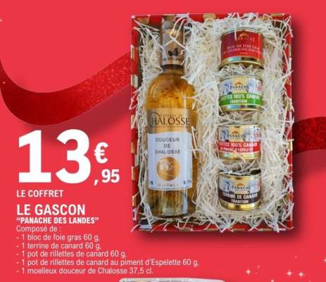 LE COFFRET LE GASCON "PANACHE DES LANDES"
