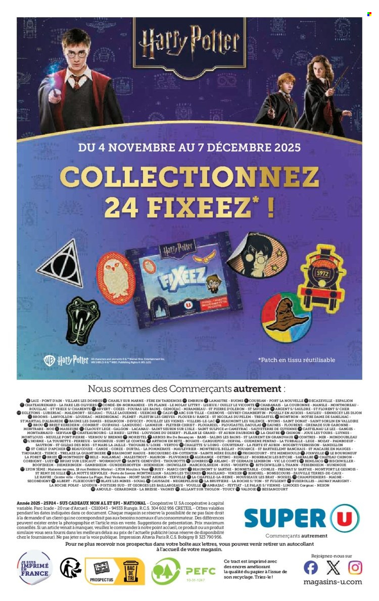 Catalogue SUPER U - 12/11/2025 - 24/12/2025. Page 44