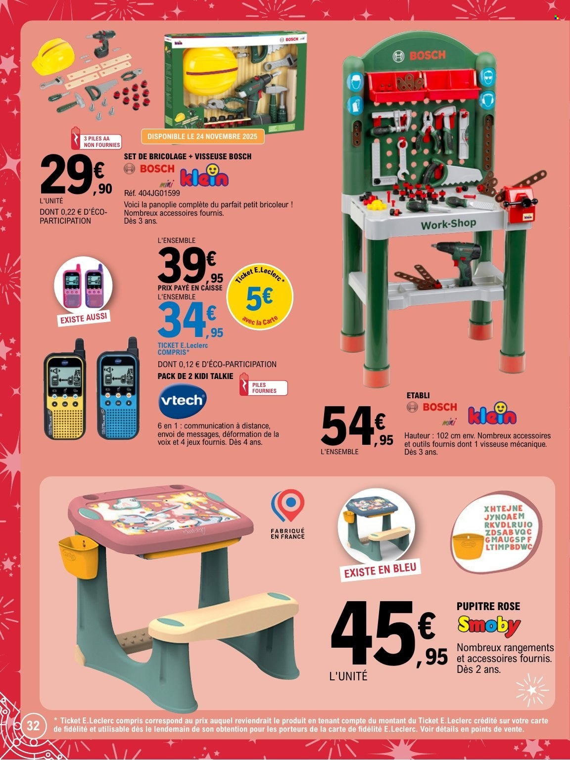 Catalogue E.Leclerc - 11/11/2025 - 07/12/2025. Page 32