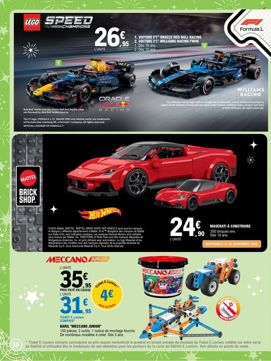 Catalogue E.Leclerc - 11/11/2025 - 07/12/2025. Page 50