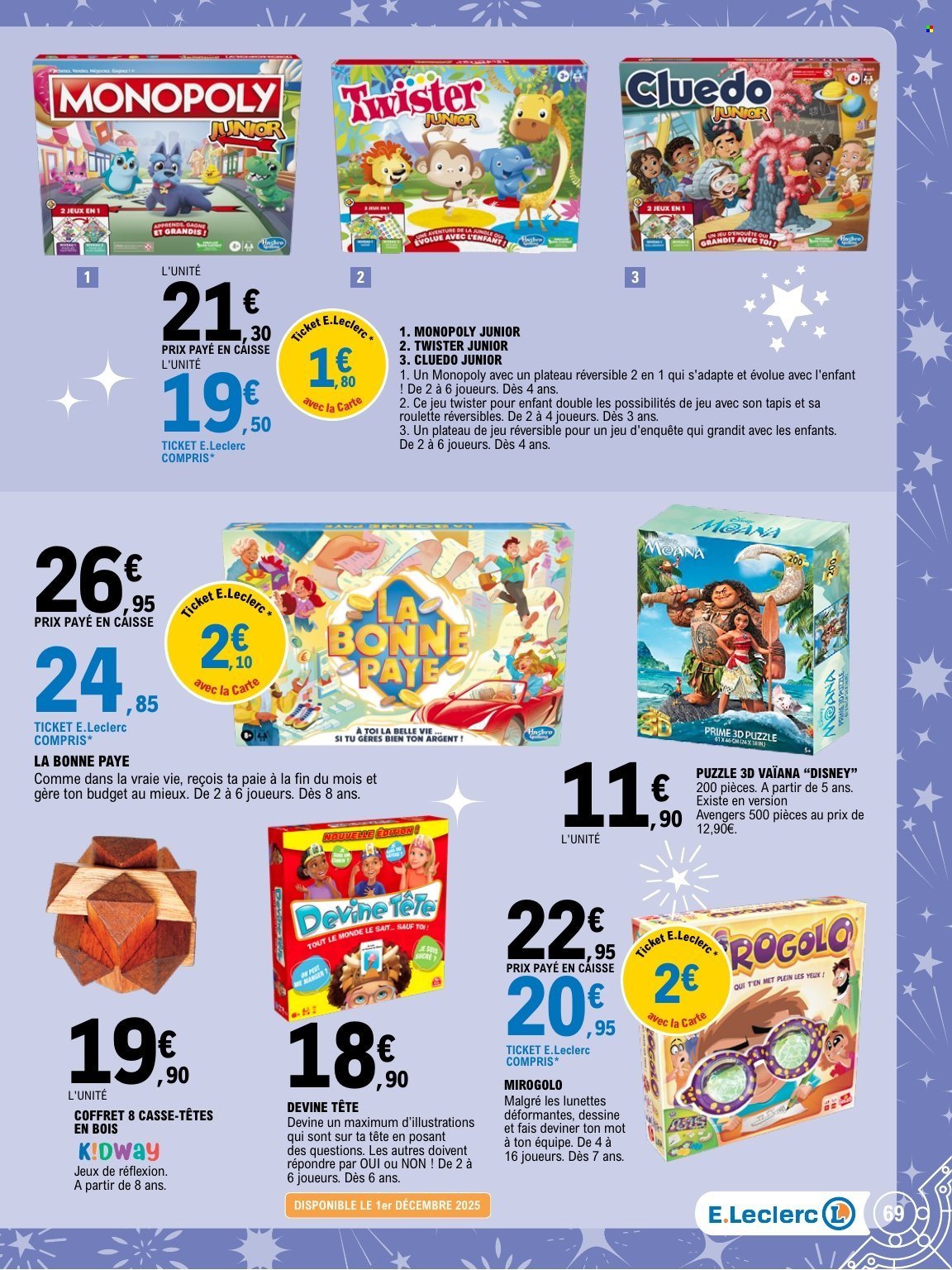 Catalogue E.Leclerc - 11/11/2025 - 07/12/2025. Page 69