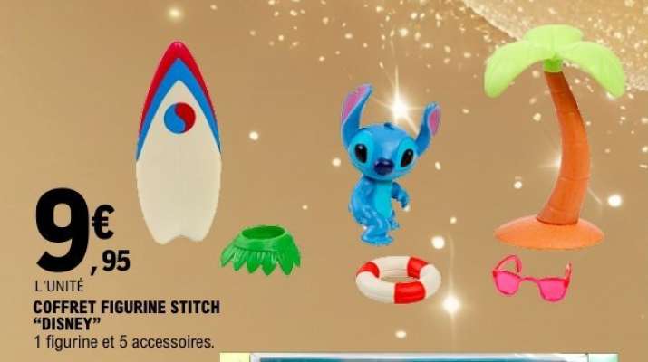 COFFRET FIGURINE STITCH “DISNEY”