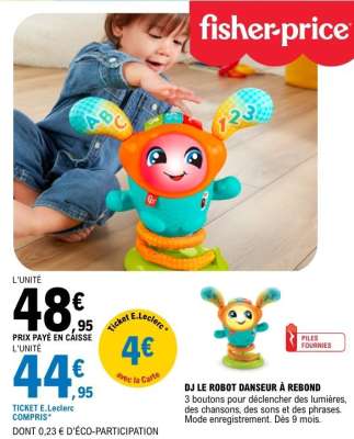 DJ le robot danseur à rebond