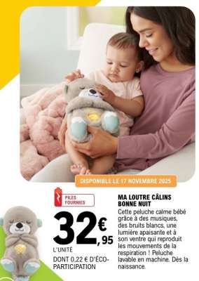 Ma loutre câlins bonne nuit