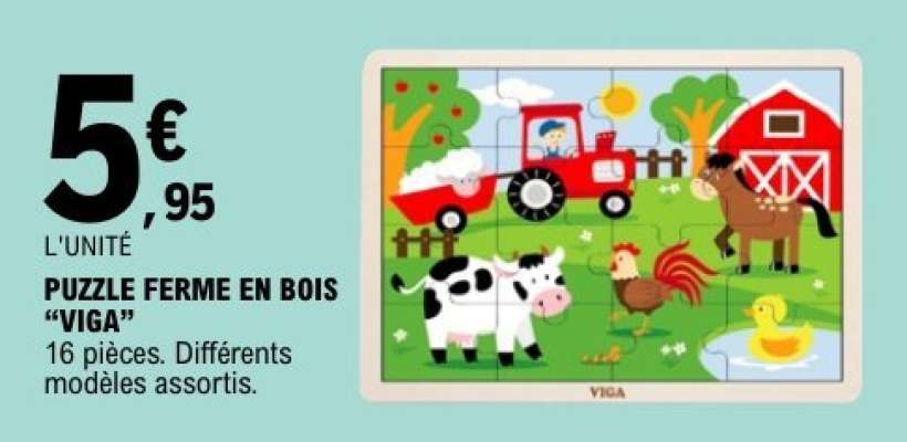 PUZZLE FERME EN BOIS “VIGA”