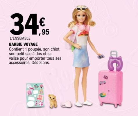Barbie voyage