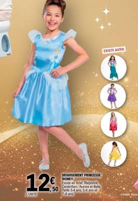 DÉGUISEMENT PRINCESSE DISNEY